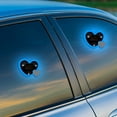 thumbnail image 4 of YOHAVEN Car Solar-Powered Heart-Shaped Neon Light for Interior Dashboard Window Decoration Holiday Romantic Decor Winter Christmas Lights Front Door Christmas Decorations, 4 of 5