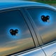 thumbnail image 4 of Luz de neón de doble corazón alimentada por energía solar para coche | Lámpara decorativa interior | Resplandor ambiental suave en forma de corazón | Resistente al agua, fácil de instalar, comodidad, 4 of 5