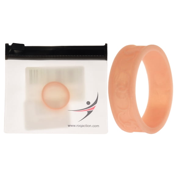 Anillo de boda con flor de silicona - Oro rosa de ROQ para mujer - Anillo de 11 mm