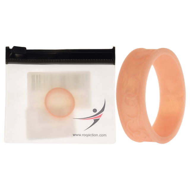 Anillo de boda con flor de silicona - Oro rosa de ROQ para mujer - Anillo de 11 mm