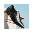 thumbnail image 6 of Frontwalk Men Oxfords Business Dress Shoes Formal Brogues Party Comfort Leather Shoe Mens Wingtips Flats Dark Web 7, 6 of 6