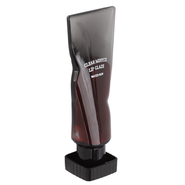 Mirror Transparente Esmalte de Labios, Glasado de Labio Negro Textura Liviana 5G Mirror Transparente Para Mujeres