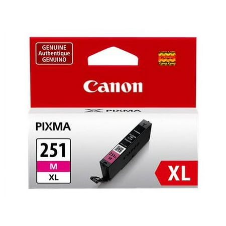 UPC: 0013803151527 | Canon 6450B001 CLI-251M XL High-Capacity Magenta Ink Tank