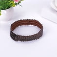 thumbnail image 2 of LSQii Women's Head Bands Mardi Gras Outfit Hair Clip Sparkle Sequin Glitte Elastic Stretch Masquerade 20s Fashion Party Accessories Carnival Brown, 2 of 8
