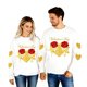 thumbnail image 3 of TaTaai Couple Crew Neck Printed Sweatshirt, Valentine's Day Gift Unisex Long-Sleeve Gift, 3 of 8