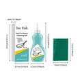 thumbnail image 3 of Clearance,Kitchen Cleaner,All Purpose Cleaner,Black Bottom Cleansing Gel Black Bottom Cleaner Pot Rust Cleaner 150ml, 3 of 8