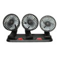 thumbnail image 1 of Ventilador de enfriamiento para auto Chynexus de 3 cabezales, USB, 2 velocidades, rotación de 360°, 1 of 8