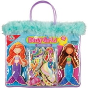 T.S. Shure Daisy Girls' Mermaids Wooden Magnetic Dress-Up Dolls