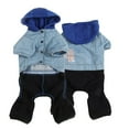 thumbnail image 3 of CSCHome Cat Outfit Dog Onesie,Fall & Winter Comfortable Cowboy Clothes with Hat for Small Medium Dogs, 3 of 6