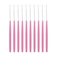 thumbnail image 1 of Weiweiguan 20pcs Plastic Handle Crochet Needle Hair Extension Tool Knitting Crochet Hook, 1 of 7