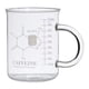 thumbnail image 1 of Jarra de Taza Medidora de Vidrio de 450ml con Taza de Leche , Jarra , Vasos de para Restaurante en Casa, 1 of 2