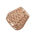 thumbnail image 1 of Ruiboury Durable Woven Lamp Shade Beautifully Designed Imitation Rattan Replacement Living Room Lighting Kitchen Style A, 1 of 6