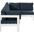 thumbnail image 6 of Meridian Furniture Nizuc Navy Outdoor Patio Modular Sectional, 6 of 11