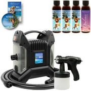 Turbo Tan ULTRA PRO Sunless Airbrush SPRAY TANNING SYSTEM 4 Simple Tan Solutions