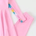 thumbnail image 6 of mgoYE Girl Swimsuit Size 14-16 Girls Rash Guard Two Pieces Swimsuit Long Sleeve Bathing Suit(Pink,14-15 Years), 6 of 6