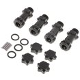 thumbnail image 1 of Acoplador de Rueda Hexagonal para Coche RC Perfke Negro, 1 of 5