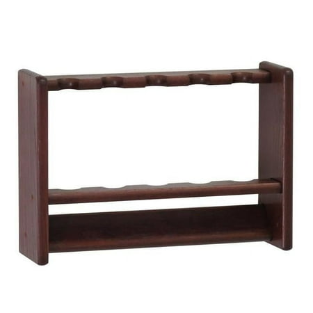 5 Fishing Rod Rack - Mahogany