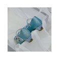 thumbnail image 3 of Crocowalk Children Dress Shoes Sparkle Princess Shoe Bowknot Mary Jane Anti-Slip Glitter Kids Casual Performance Blue 10C, 3 of 7