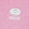 thumbnail image 2 of Men's Antigua Pink Green Bay Packers Hunk Quarter-Zip Pullover Top, 2 of 2