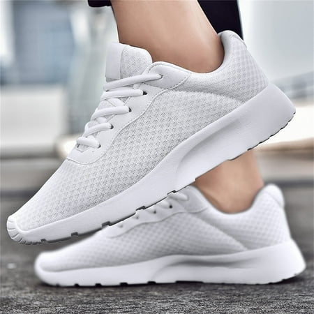 

Foraging dimple Women Outdoor Mesh Shoes Casual Lace Up Comfortable Soles Running Sports Shoes Black