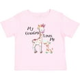 thumbnail image 3 of Inktastic My Grandma Loves Me Giraffe Boys or Girls Baby T-Shirt, 3 of 5