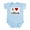 Sky Blue, variant on CafePress - I Love Ellen Infant Bodysuit - Baby Light Bodysuit, Size Newborn - 24 Months