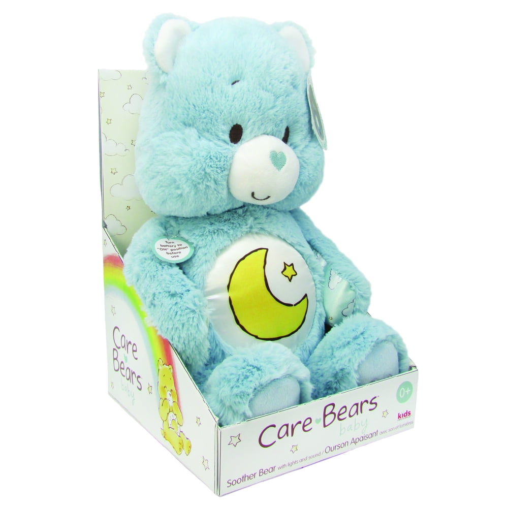 Care Bears "Bedtime Bear" Soother Bear Plush with Music & Lights