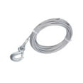 thumbnail image 4 of Towing Ropes Winch Wire Rope 4mmx12m Cable 2000LBS Strength Stainless Steel Galvanized Replacement Winch Galvanized Rope ,Easy to Carry, 4 of 6