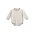 thumbnail image 1 of TheFound Baby Autumn Rompers Splicing Color O-Neck Long-Sleeves Jumpsuit, 1 of 6