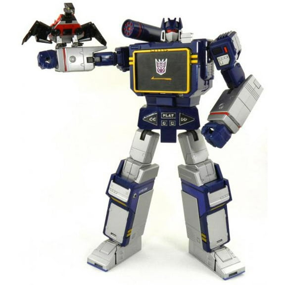 Masterpiece MP13 Soundwave KO Version Action Figure 9Inch Desktop Figures Ornaments Decora Craft Collectible