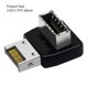 thumbnail image 2 of sweethay Adaptador USB3.1 Tipo-E convertidor de extensión de panel frontal macho a hembra, 2 of 6