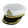 thumbnail image 2 of Hat Sailor Hat, Yacht Boat s Sailing Fishing Cap, Cosplay Party Sailor Costume White Kid, 2 of 8