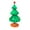 B, variant on AUDeals Dancing Christmas Tree, Swaying Xmas Tree Novelty Desk Decor, 3D Printed Christmas Toys for Home Office Decoration, Fun Holiday Gift