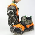thumbnail image 6 of CIYISON 23 Spikes Snow Ice Grips fit Boot/Shoes for Adults Walking on The Ice Crampons, 6 of 9
