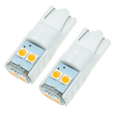 

2PCS T10 W5W Super Bright Wedge Parking Steering Side Light Reading Lamp Bulb