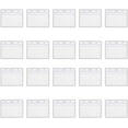 thumbnail image 1 of Health Card 4x3in Immunization Record Vaccine Card Protective Case, CDC Vaccination Card Protector, PVC Soft Card Case with Waterproof Type Resealable Zip, Clear Plastic Sleeve Badge Holder (20pcs), 1 of 8