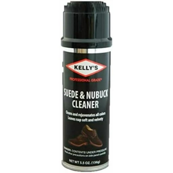 Kelly's Suede & Nubuck Cleaner - Gently Cleans & Rejuvenates All Colors, Enhances Durability, Leaving Nap Soft & Velvety - Ideal for Shoes, Bags, Jackets, Furniture & More - Trusted Care Solution