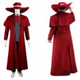 thumbnail image 2 of 2023 New Cosdaddy Anime Alucard Cosplay Costume Adult Men Full Suit Wig Halloween Carnival Costume, 2 of 3
