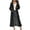 Black, variant on Cover-Up Coats for Women Plus Size Beige Lightweight Long Sleeve Knit Solid with Pockets Loose Fit Cardigan Jacket for Ladies