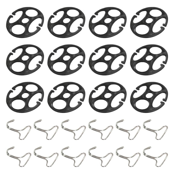 Car Seat Cover Hooks | Car Seat Cover Plum Plate Metal Hooks | 12Pcs Car Seat Covers Chucks and 12Pcs Metal Hooks, Locking Clip Replacement for Car Seat