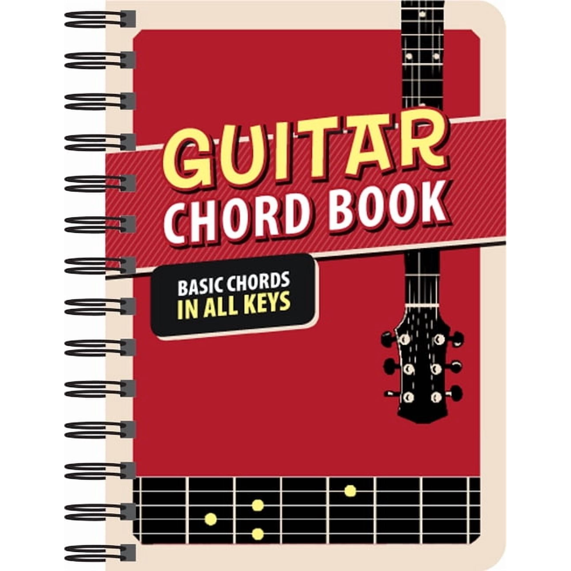 Guitar Chord Book: Basic Chords in All Keys, (Spiral-Bound)