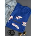 thumbnail image 3 of Axolotl Poses T-Shirt Women -Image by Shutterstock, Female 3X-Large, 3 of 4