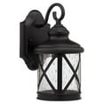 thumbnail image 2 of CHLOE Lighting MILANIA ADORA Transitional 1 Light Black Outdoor Wall Sconce 11" Height, 2 of 2