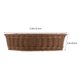 thumbnail image 2 of Luxshiny Organizador De Triangular Para Y Cesta Tejida Para Snacks Y Objetos, 2 of 6