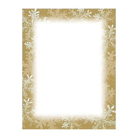 UPC: 0601952760983 | Great Papers Frosted Holiday Wishes Letterhead 8.5 W x 11 L 250/Pack (2011593)