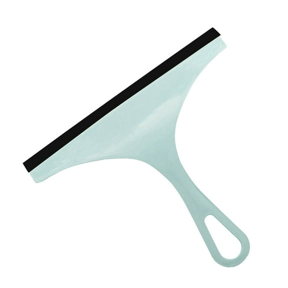 Plastic Glass Cleaner Brush, Window & Car Scraper, Handheld Wiper, Eco-Friendly, Effective Cleaning Tool, Green, 8.5 Inch