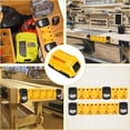 thumbnail image 3 of CEORPER Battery Mounts Holder Garage Easy installation for 20V Power Tool DCB202 DCB203, 3 of 10
