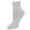 Gray, variant on CTM  Diabetic Cushioned Ankle Socks (3 Pairs) (Men)