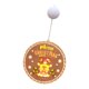 thumbnail image 5 of Decoración navideña con luz para ventana, luz con ventosa, regalos para niños, adorno circular con temática navideña para festival, iluminación Alce navideño, 5 of 8