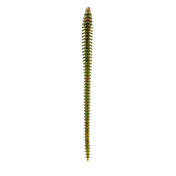 6th Sense Boosa Shakey Worm Soft Bait, 6.5", Watermelon Red